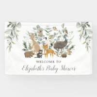 Sage Green Australian Animals Neutral Baby Welcome