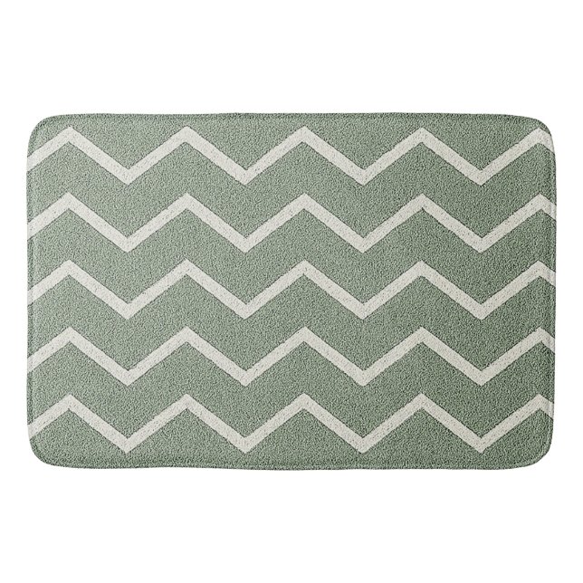 Sage Green Bath Mat (Front)