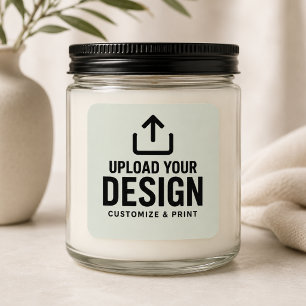 Sage Green Blank Small Business Label Sticker