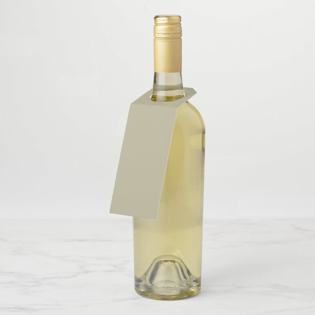 Sage Green Bottle Tag (Angled)