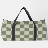 Sage Green Chequerboard