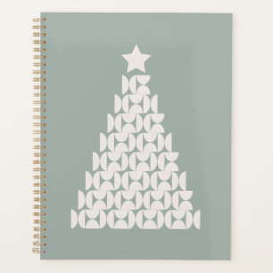 Sage Green Christmas Tree Planner
