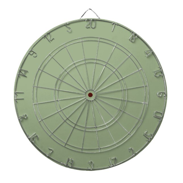 Sage green colour dart board (Front)