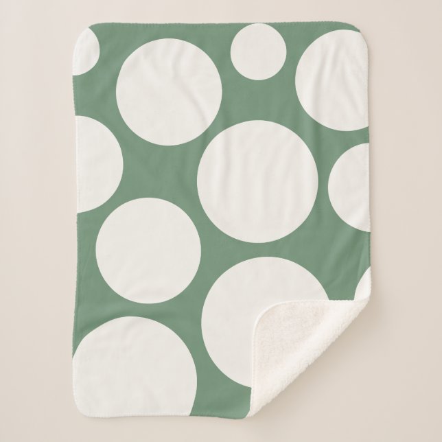 Sage Green Cozy Blanket (Front)