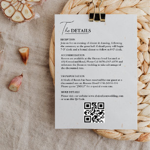 Sage Green Destination Travel All In One Wedding Invitation