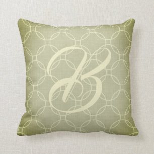 Sage Green Elegant Cushion