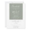 Sage Green Elegant Script All In One Wedding