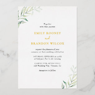 Sage Green Eucalyptus Greenery Elegant Wedding