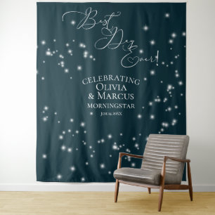 Sage Green Eucalyptus Leaves Photo Backdrop Tapestry