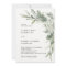 Sage Green Eucalyptus Minimalist Botanical Wedding