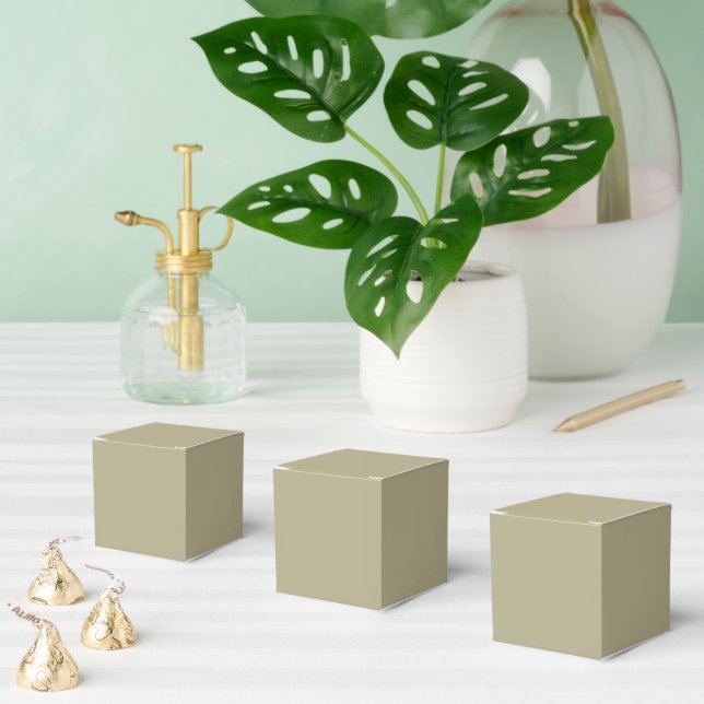 Sage Green Favour Box (Multiple)