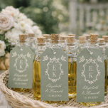 Sage Green Floral Old Money Monogram Crest Wedding Gift Tags<br><div class="desc">Sage Green Monogram Wedding Favor Tags, Old Money Crest Wedding Gift Tags, Elegant Botanical Wedding Thank You Tags, Classic Estate Wedding Favor Tag Add a refined finishing touch to your wedding favors with these elegant sage green monogram wedding favor tags, designed to complement timeless, heritage-inspired wedding celebrations. Featuring a sophisticated...</div>