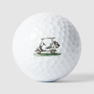 Sage Green Frame Golf New to the Club Baby Shower Balls