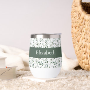 Sage Green French Country Olive Custom Name