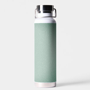 Sage Green Glitter Water Bottle