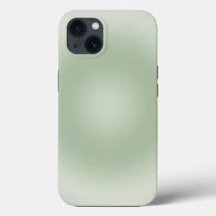 Sage Green Gradient Aura iPhone 13 Case