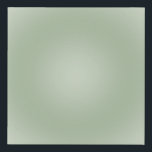 Sage Green Gradient Aura Faux Canvas Print<br><div class="desc">Gradient Design - Aura Effect – Sage Green.</div>