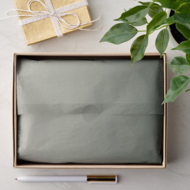 Sage Green Gradient Tissue Paper (Gift)