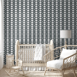 Sage Green Heart Leaf Wallpaper