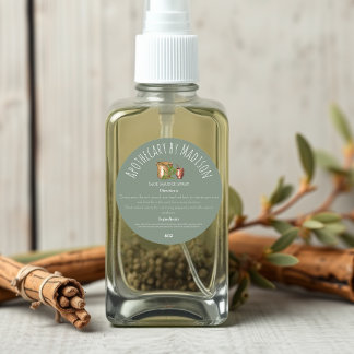 Sage Green | Herbal Product Ingredients Labels