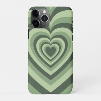 Sage Green Latte Love Coffee Heart Case-Mate iPhon iPhone 11Pro Case