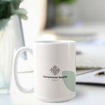 Sage Green Leaf Cream Counselor Behavioral Health 