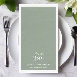 Sage Green Logo l Professional Corporate Events Napkin