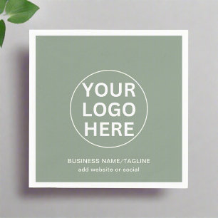 Sage Green Logo l Professional Corporate Events  Napkin