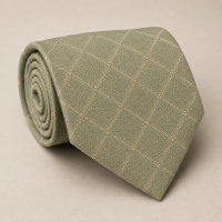 Sage Green Minimalist Windowpane