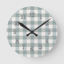 Sage Green Plaid Country Farmhouse Gingham Decor