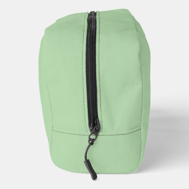 Sage Green Print Cut Sew Toiletry Bag (Right)