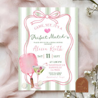 Sage Green Quirky Pickle ball Bridal Shower