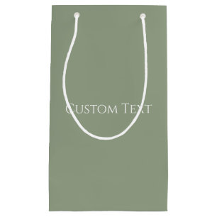Sage Green  Small Gift Bag