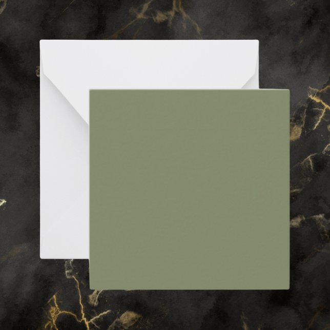 Sage Green Solid Colour Card (Creator Uploaded)