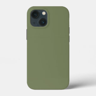 Sage Green Solid Colour iPhone 13 Mini Case