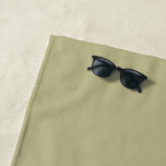 Sage Green Solid Colour | Classic | Elegant Beach Towel<br><div class="desc">Sage Green Solid Colour | Classic | Elegant | Trendy | Stylish | Gift</div>