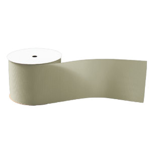 Sage Green Solid Colour  Grosgrain Ribbon