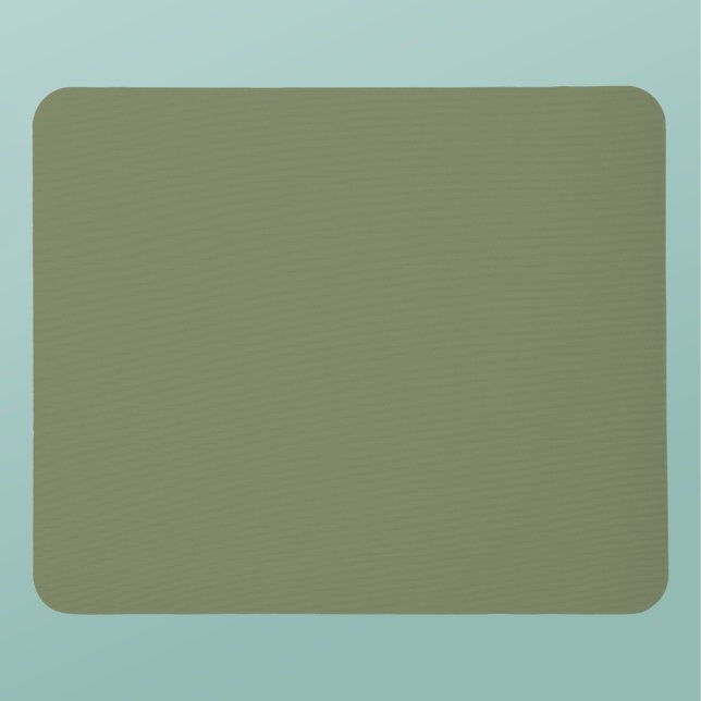 Sage Green Solid Colour Mouse Pad (Creator Uploaded)