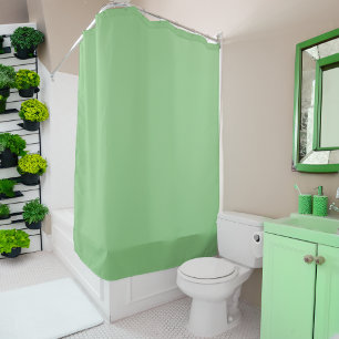 Sage green : Solid Uniform Colour Shower Curtain