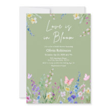 Sage Green Spring Love is in Bloom Bridal Shower