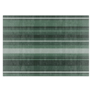 Sage green stripes cutting board
