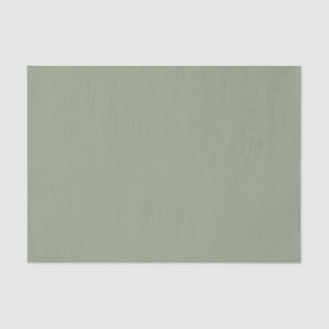 Sage Green  Tissue Paper (Front)