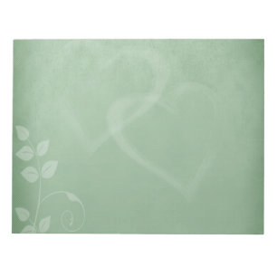 Sage Green Vintage Notepad