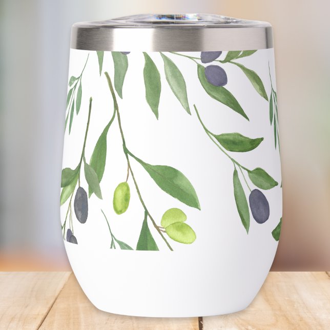 Sage Green Watercolor French Country Olive Pattern (Creator Uploaded)