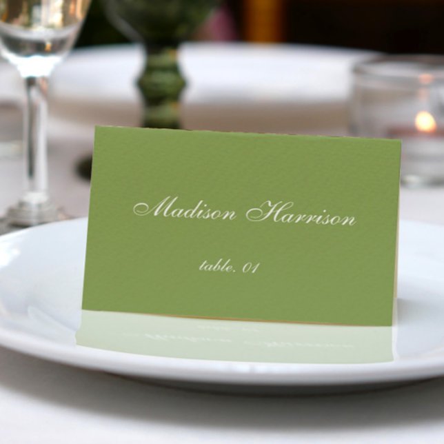 Sage Green Wedding Place Card DIY (Creator Uploaded)