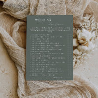 Sage Green Wedding Shoe Game Template,
