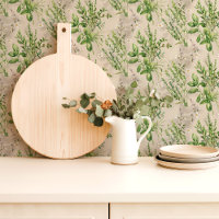 Sage Green Wild Herbs Kitchen
