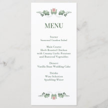 Sage Green Wildflower Folk Wedding