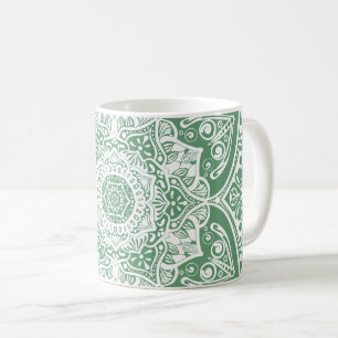 Sage Mandala Coffee Mug