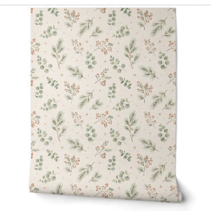 Sage Noel Botanical Peel and Stick Wallpaper